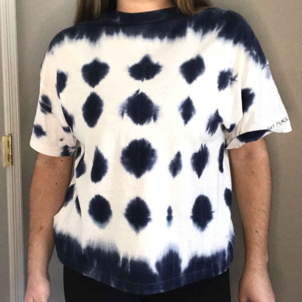 GAP Boxy Tie Dye Tee